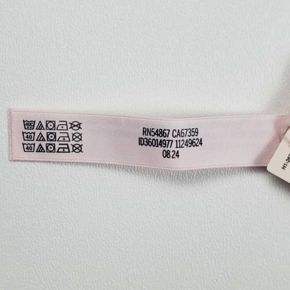 Victoria's Secret The Lacie Lace-Waist Bikini Panty Women's Medium VS Pink Print - Picture 13 of 16